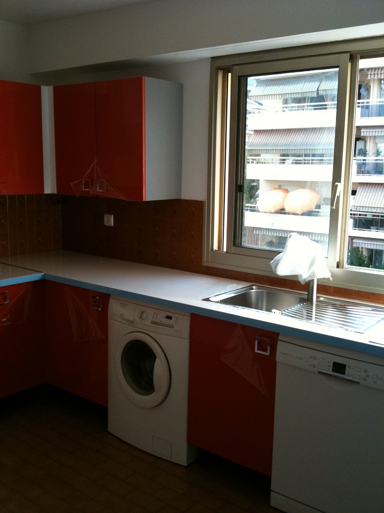 pose de cuisine fourni par client